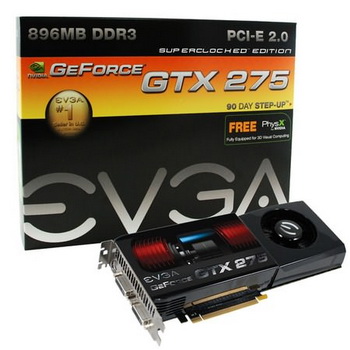 EVGA GTX275 superClocked SC